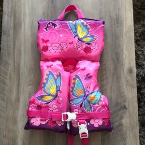 ❤️❤️❤️host pick❤️❤️❤️NWOT Girls life jacket